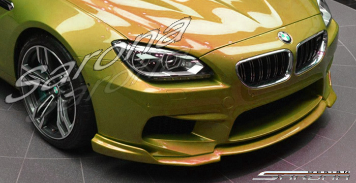 Custom BMW 6 Series  Coupe, Convertible & Sedan Front Add-on Lip (2012 - 2019) - $490.00 (Part #BM-053-FA)